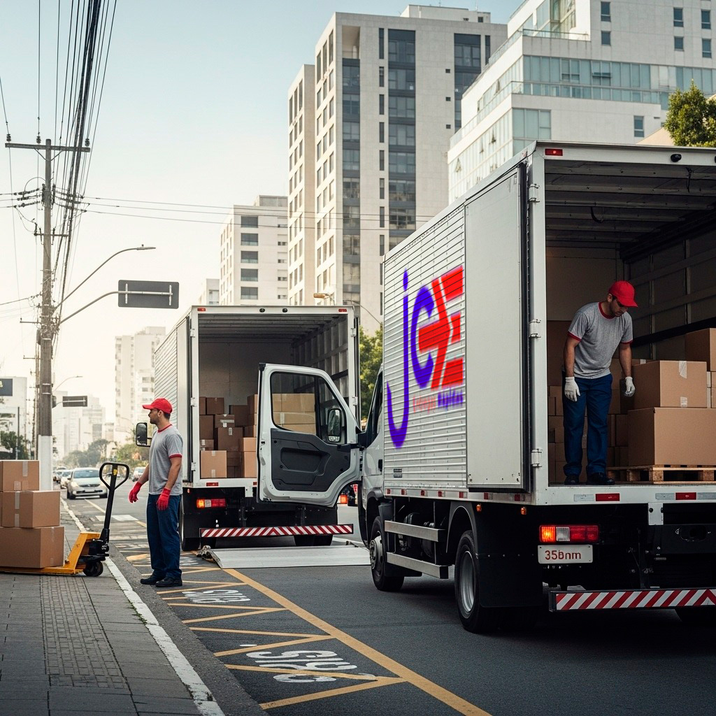Van e Caminhão de Entrega