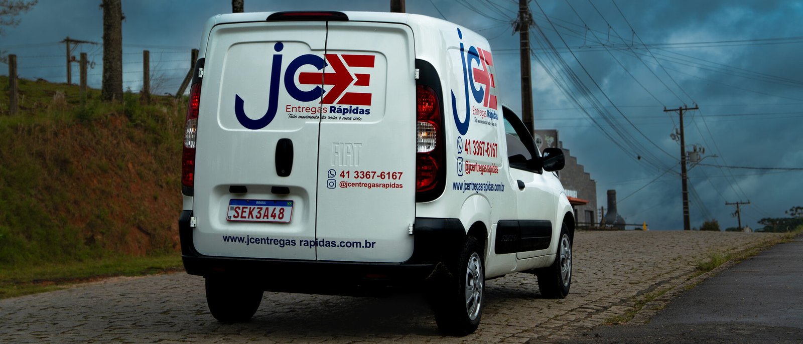 Veículo dedicado JCE em operação, reservado com exclusividade para uma empresa